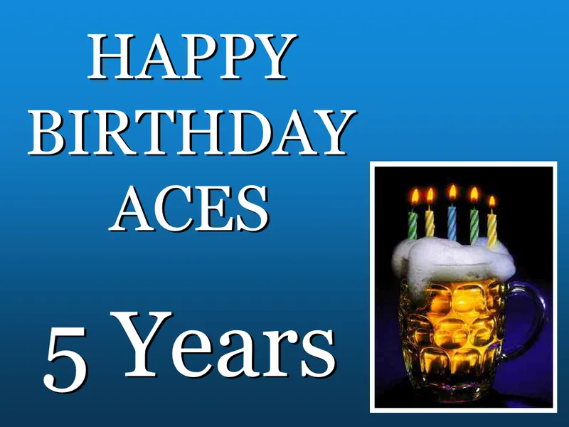 happy birthday ACES