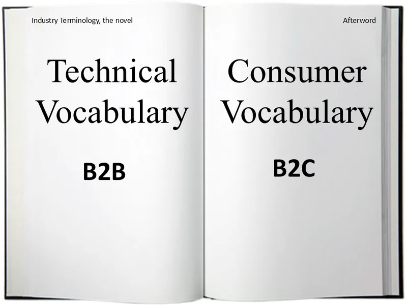 technical vs consumer vocabulary