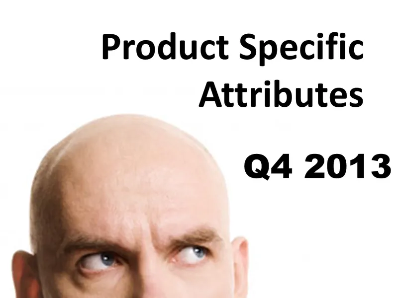product specific attributes