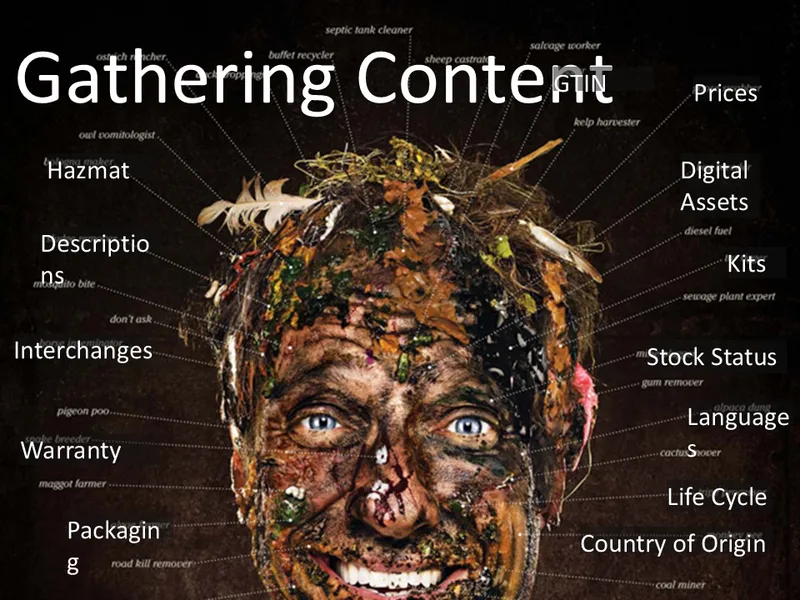 Gathering content ... a dirty job