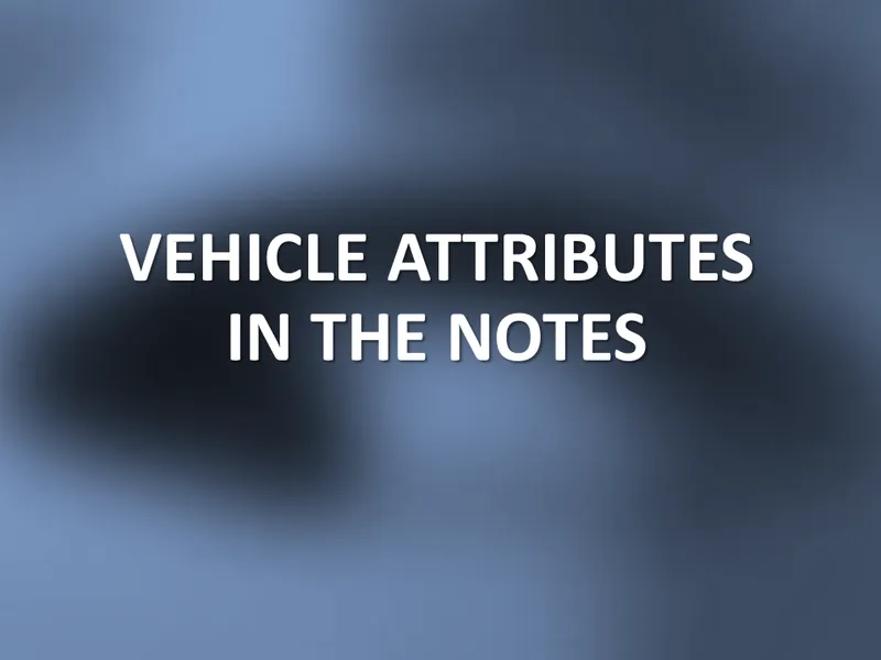 vehicle attributes in the notes